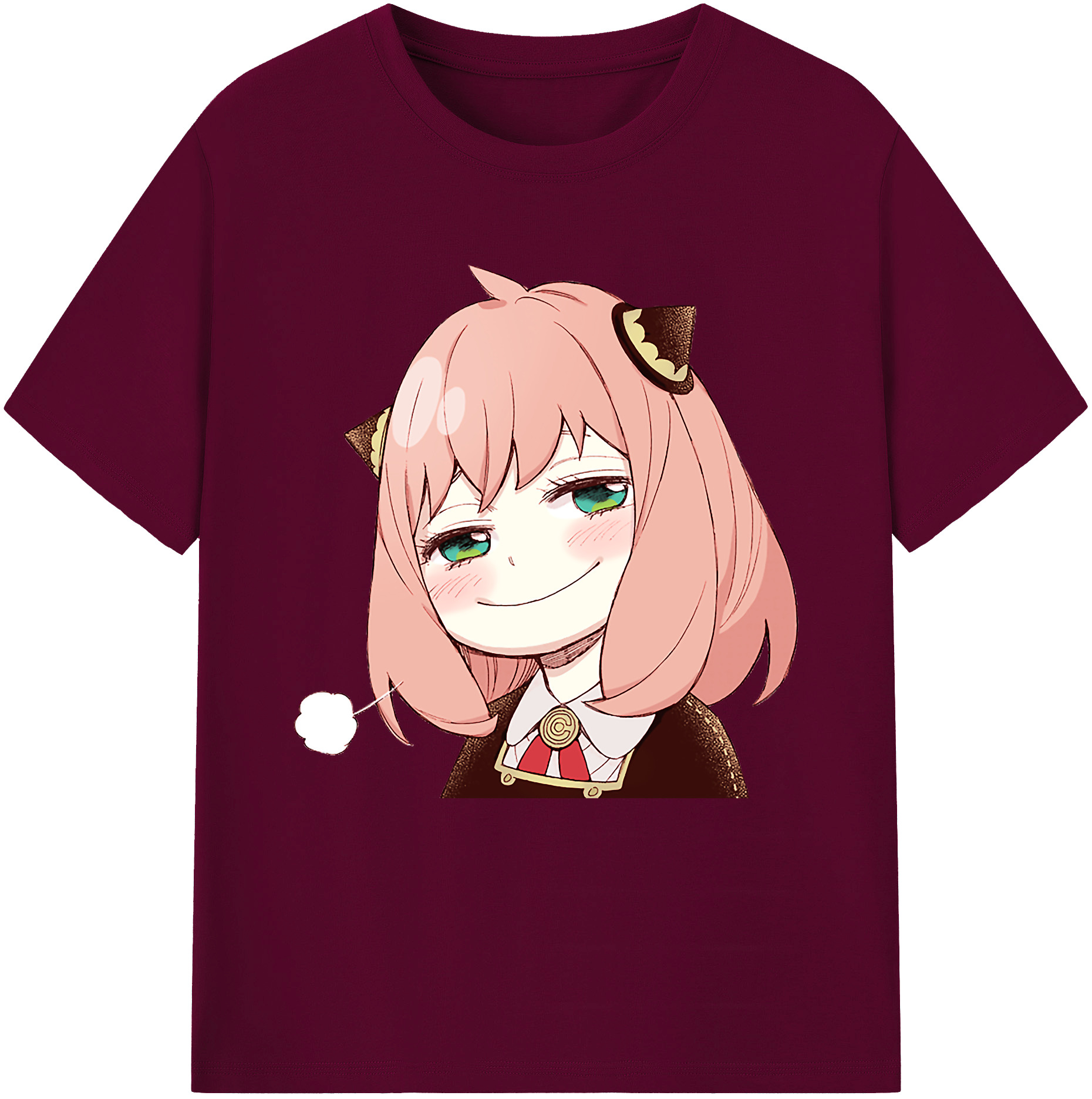（画像用） SPY×FAMILY间谍家家酒 レディースカジュアルプリントTシャツ（綿100％）